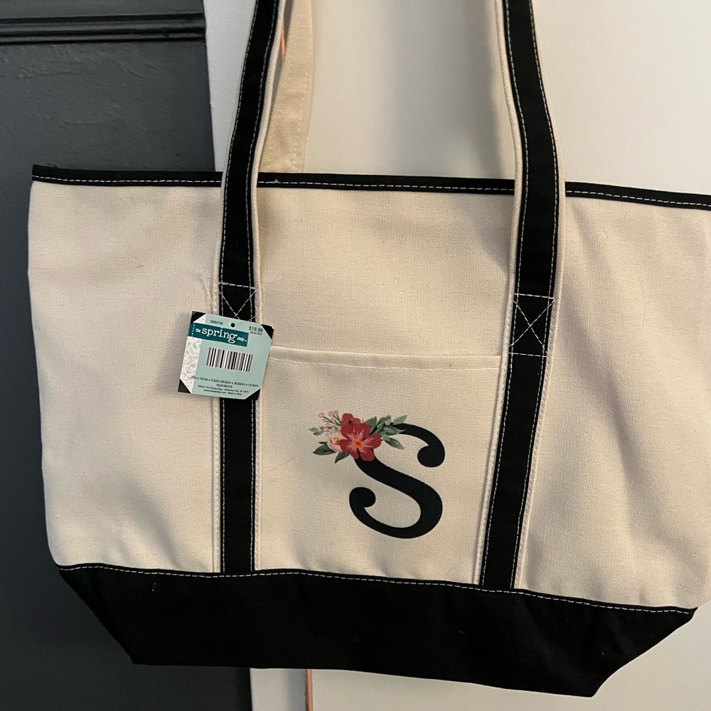 NEW - Monogram Canvas Bag “S”